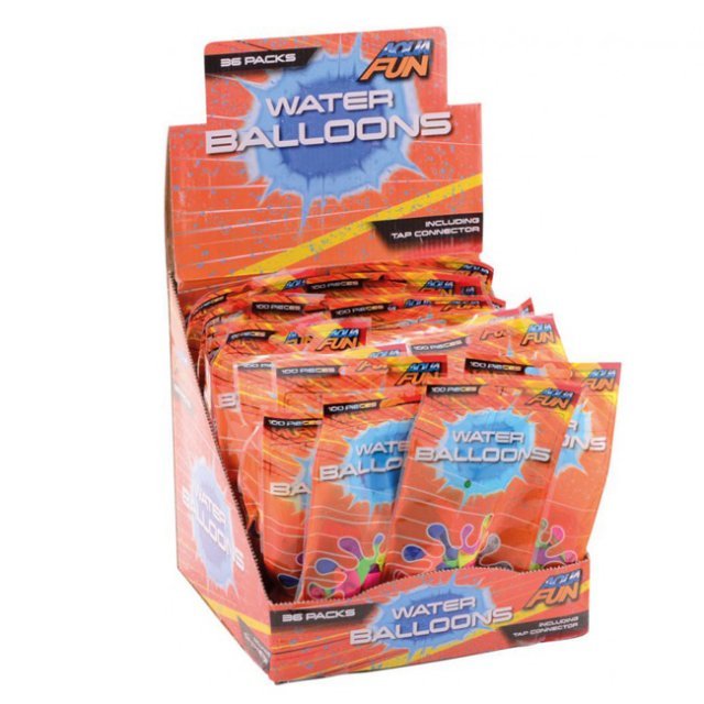 Heerlijk Locomotief kreupel Waterballonnen Aqua Fun 100 stuks online kopen aan de goedkoopste prijs! -  Ontdek ons groot assortiment.