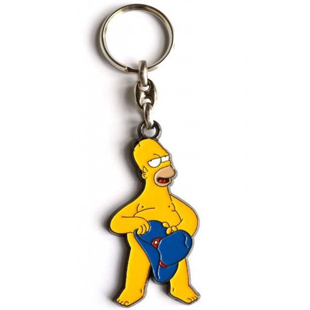 Sleutelhanger Homer Naked With Hat The Simpsons Simpsons Ontdek Ons Groot Assortiment