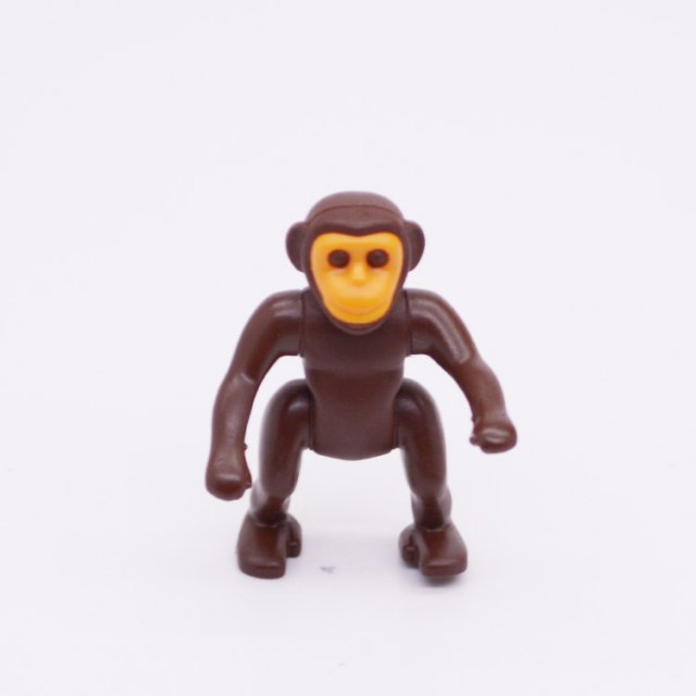 Playmobil 30232183 Chimpansee Baby - Chimpanzee Baby ,  groot uit kunststof in de kleur d.bruin. Geschikt vanaf 3+.