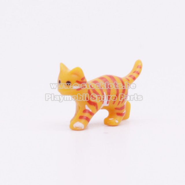 Playmobil 30630534 Kitten - Baby Cat ,  groot uit kunststof in de kleur geel. Geschikt vanaf 3+.