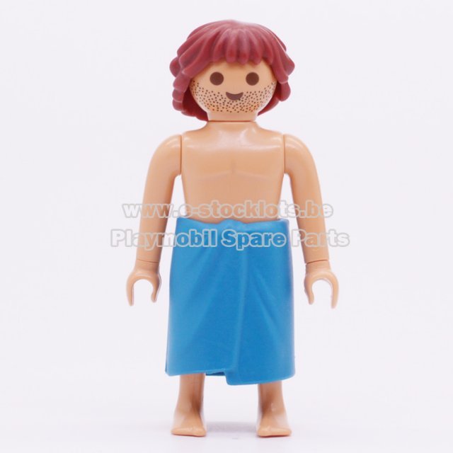 Playmobil 30000584 Man Badhanddoek - Male Towel ,  groot uit kunststof in de kleur /. Geschikt vanaf 3+.