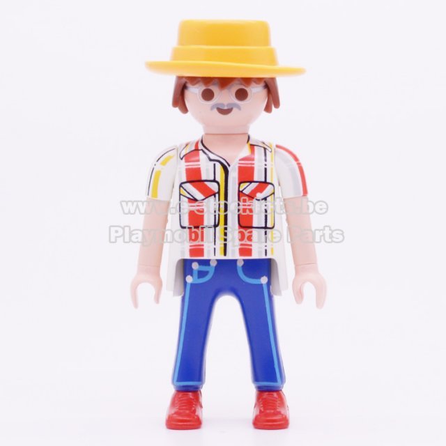 Playmobil 30001374 Man Groentenwinkel - Male Grocer ,  groot uit kunststof in de kleur /. Geschikt vanaf 3+.