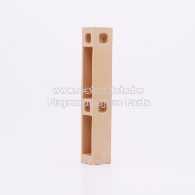 Playmobil 30027582 Verbindingsstuk Muren - Connecting Strip Walls ,  groot uit kunststof in de kleur beige. Geschikt vanaf 3+.