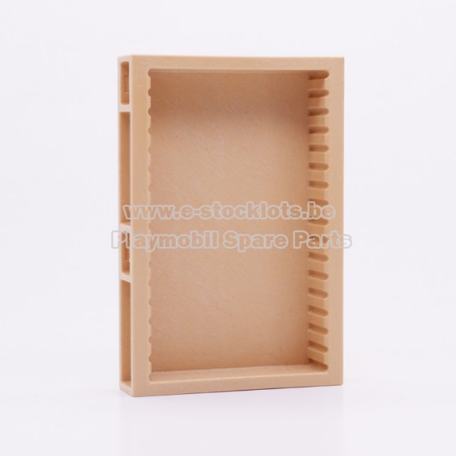 Playmobil 30027602 Muur Inbouwkast - Wall Cabinet ,  groot uit kunststof in de kleur beige. Geschikt vanaf 3+.