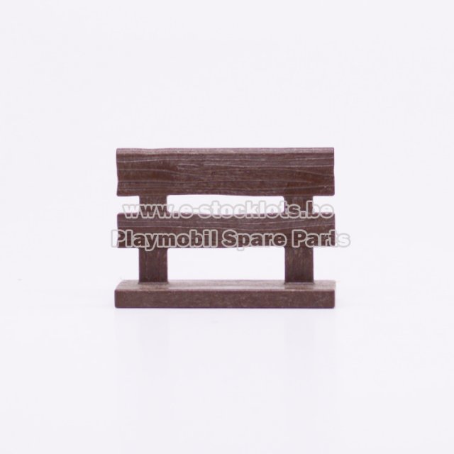 Playmobil 30200072 Balustrade Hout Kort - Railing Wood Short ,  groot uit kunststof in de kleur bruin. Geschikt vanaf 3+.