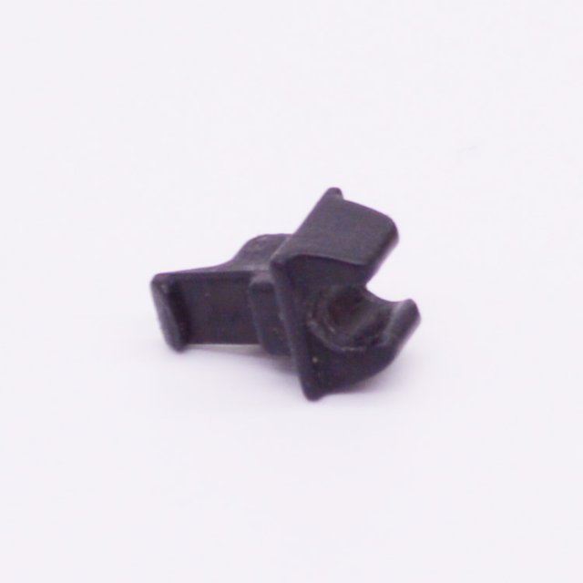 Playmobil 30077040 Scharnier Clip Zwart - Hinge Clip Black ,  groot uit kunststof in de kleur zwart. Geschikt vanaf 3+.