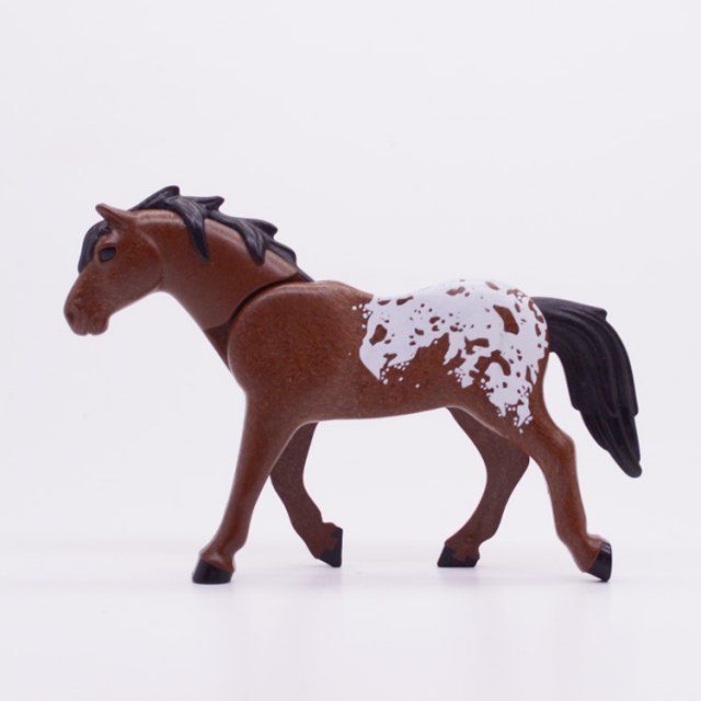 Playmobil 30666392 Paard Haflinger Bruin - Horse Brown ,  groot uit kunststof in de kleur bruin. Geschikt vanaf 3+.