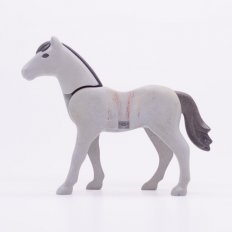Playmobil 30671600 Paard Licht Grijs - Horse Grey
